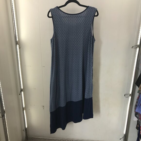 Cuddl Duds flexwear blue sleeveless gown size L - Picture 3 of 3